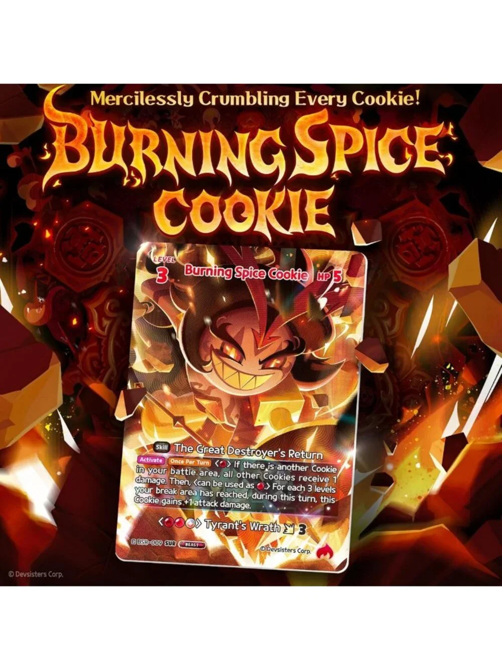 4 Booster Pack Bundle - CookieRun TCG Strategy Game, Truth & Deceit Battle Decks